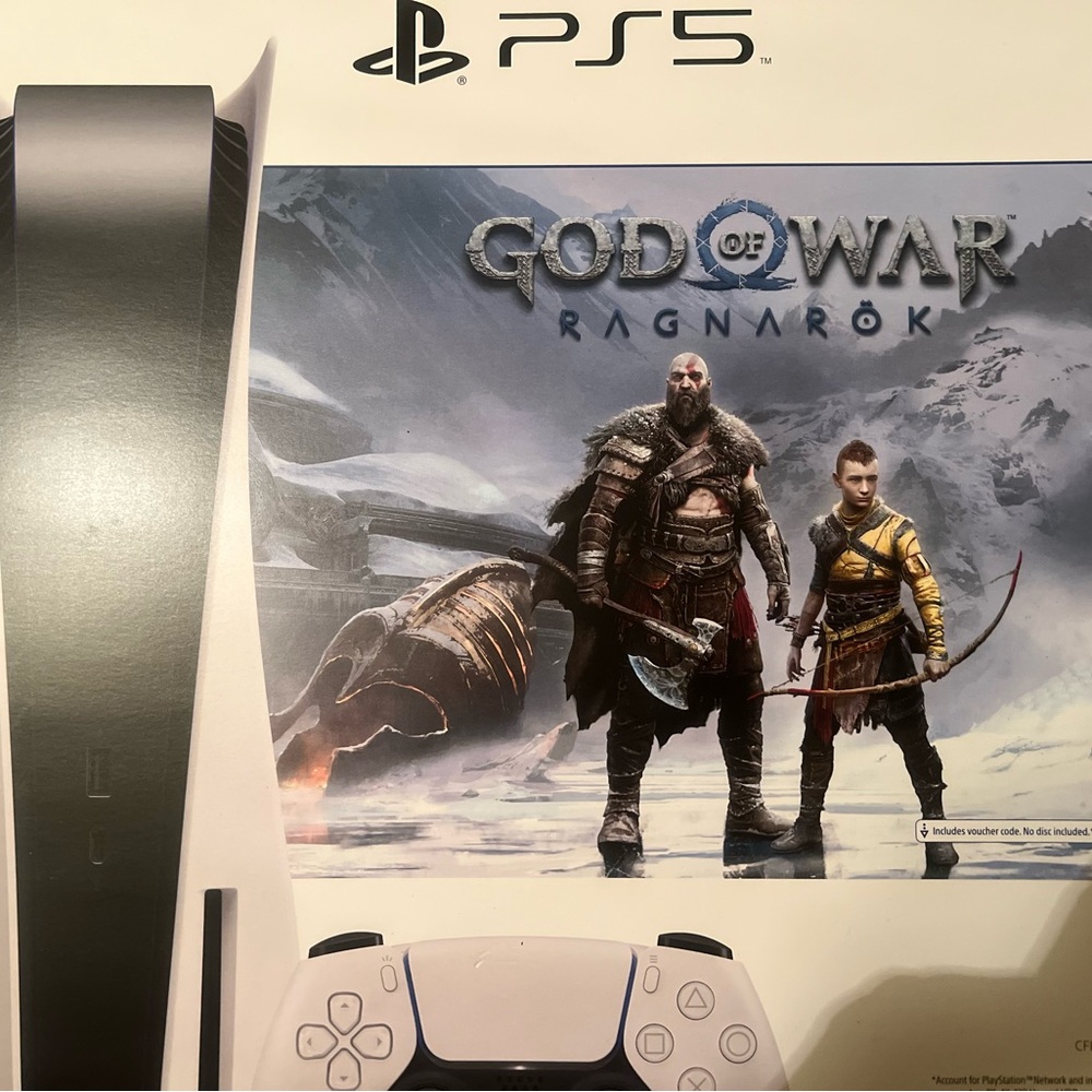 NIB PS5 GOD OF WAR EDITION